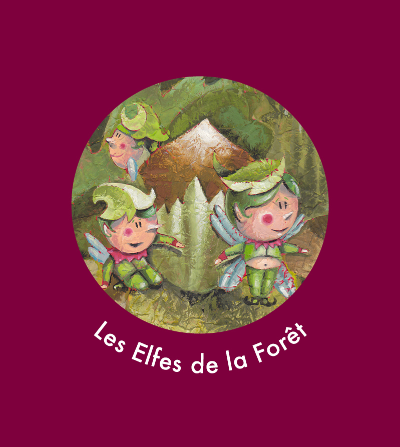 Les elfes de la forêt - Berthe-Poule